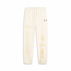 LI-NING/李宁男子运动裤2023冬季新款宽松针织收口卫裤AKLTB37