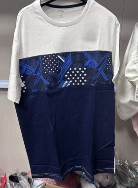 《购买前看详情B品》李宁夏季男款短袖运动时尚系列文化衫AHSN187