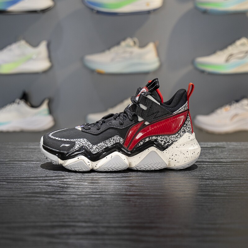 李宁童鞋怒放2 PRO篮球鞋男大童2025新款反光回弹运动鞋YKBV086