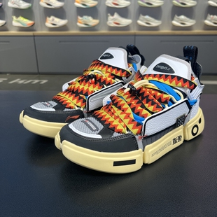 一体织联名鞋 Remake韦德面包鞋 AGWR019 男子悟道2ACE 李宁休闲鞋