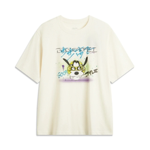 李宁运动T恤2024夏联名系列步步高飞男子短袖文化衫AHSUA77