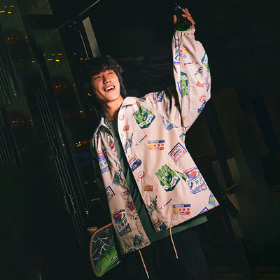 Lining/李宁运动休闲翻领