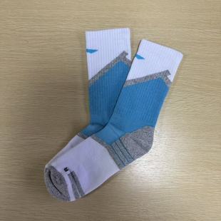 中国李宁中长袜子舒适柔软亲透气肤运动中长袜子YWLU027