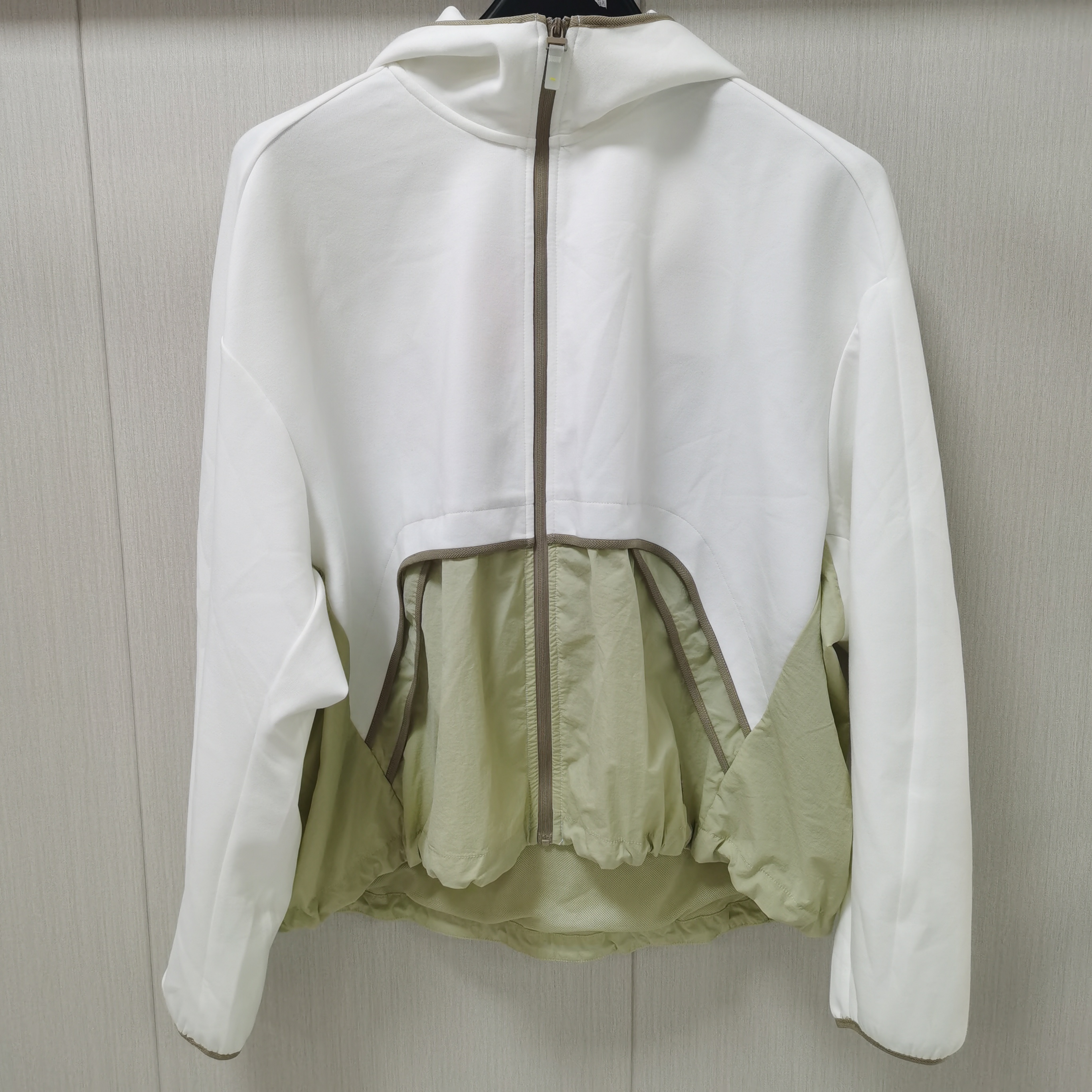 李宁外套女子2024秋季新款健身系列舒适宽松开衫连帽卫衣AWDU934