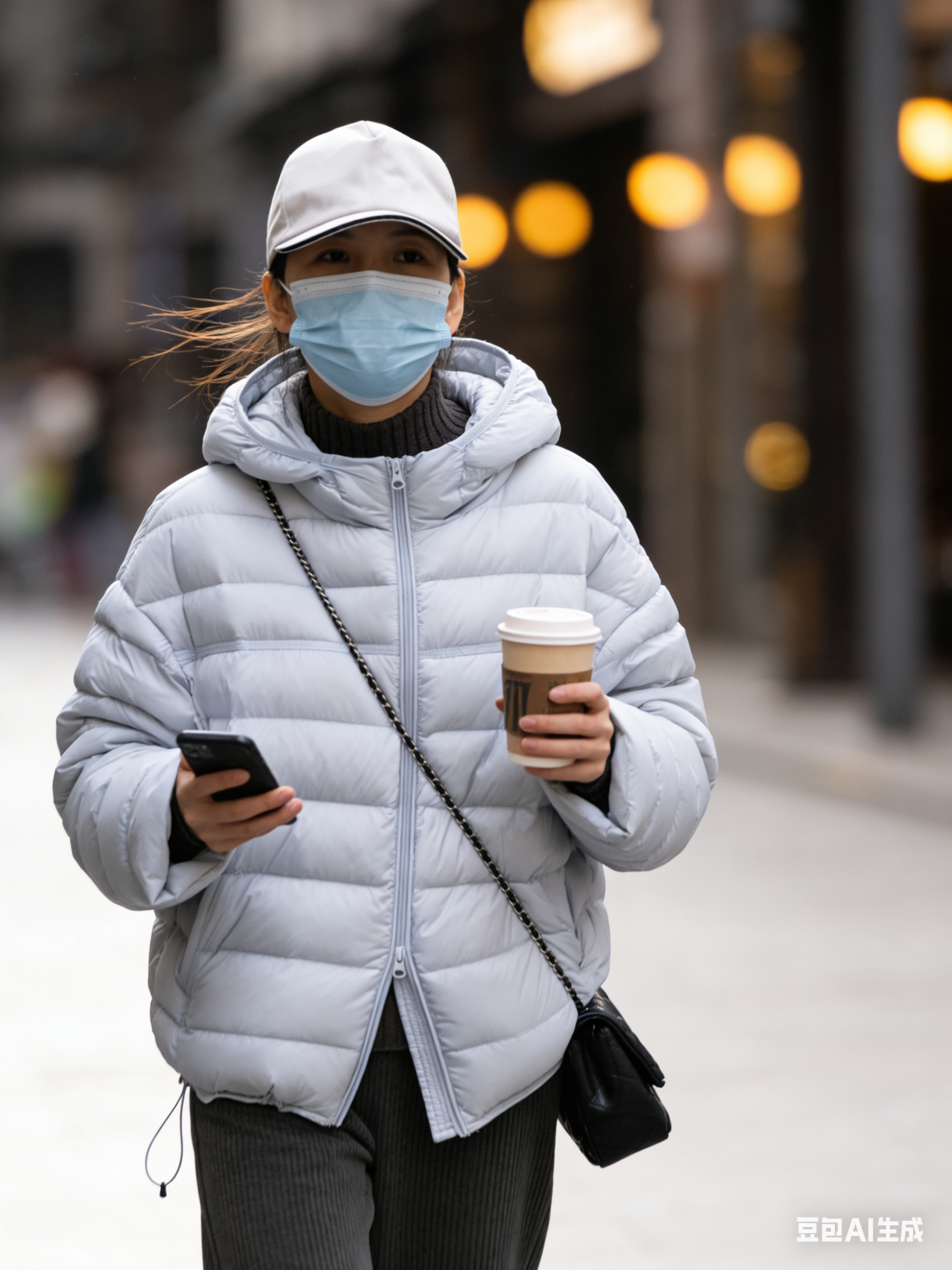 连帽短款排骨泡芙女白鸭绒羽绒服保暖韩系时尚百搭休闲冬季外套潮