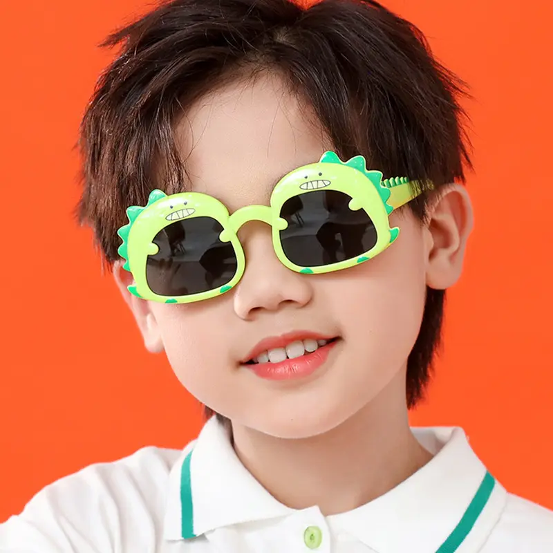 新款儿童太阳镜可爱卡通偏光镜学生护目太阳眼镜墨镜遮阳镜8-067