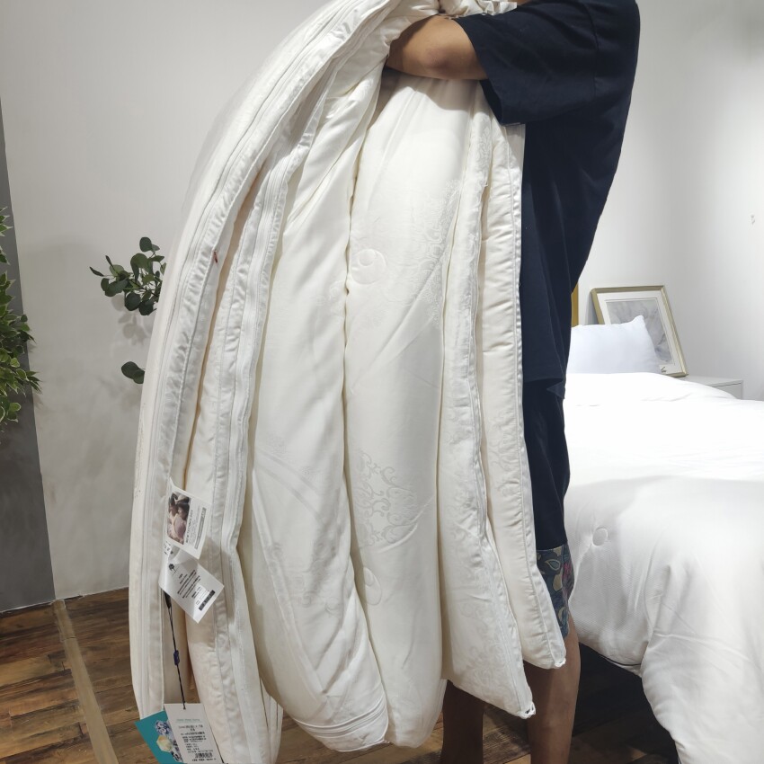 天丝提花保暖加厚冬被