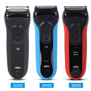 博朗电动剃须刀3系3000S310S 3040S往复式充电男士刮胡刀全身水洗