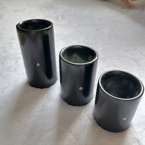 两用短款砭石防烫按摩艾灸筒