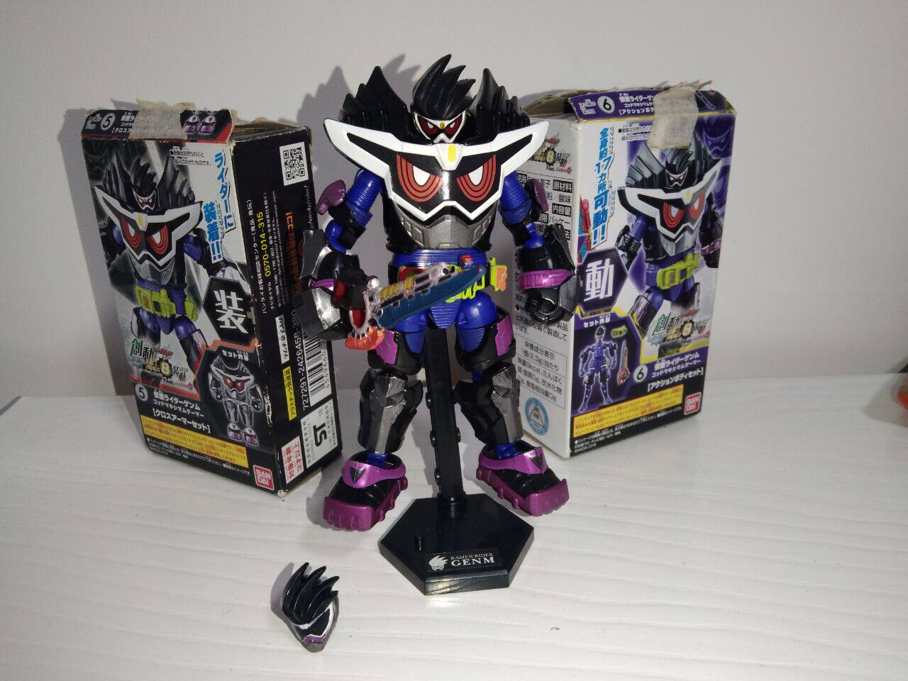 万代蒙面超人ex-aid 假面骑士genm 虾饺 lv.10亿 神极限 装动食玩