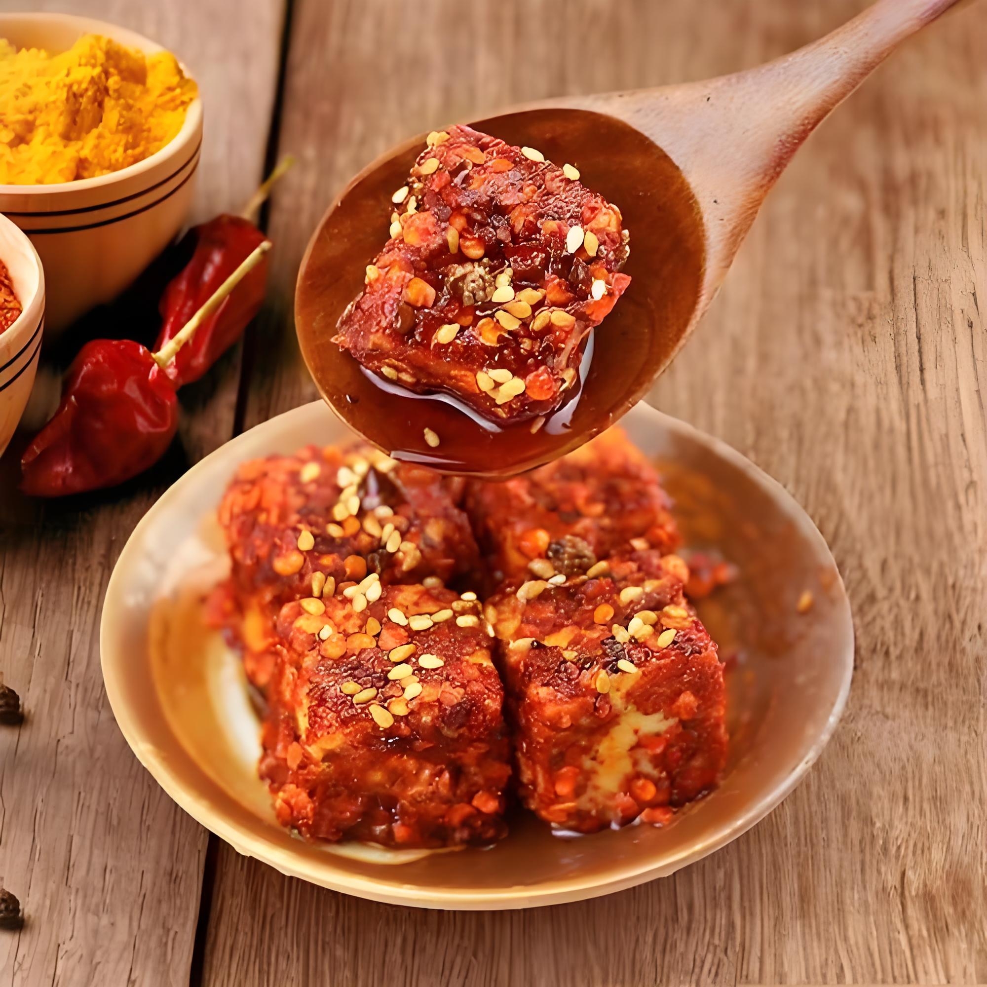 纯手工豆腐乳怀远三绝手工帘子乳