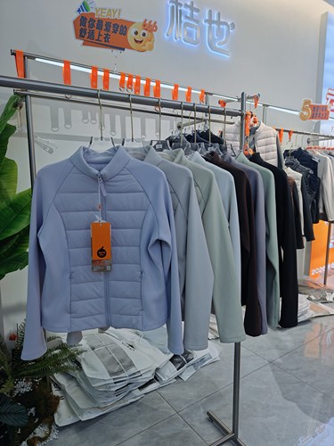 桔也8879小蛮腰外套修身显瘦加绒羊毛保暖轻薄棉服中厚内胆