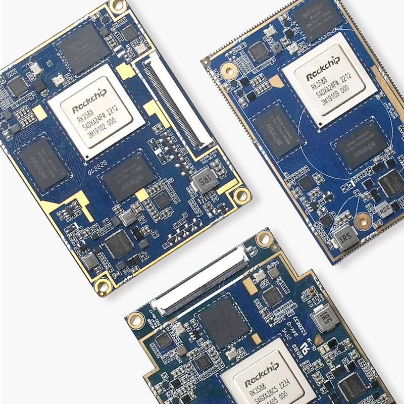 RK3588 全国产化 工业级银河麒麟系统人工智能核心板 100%国产化