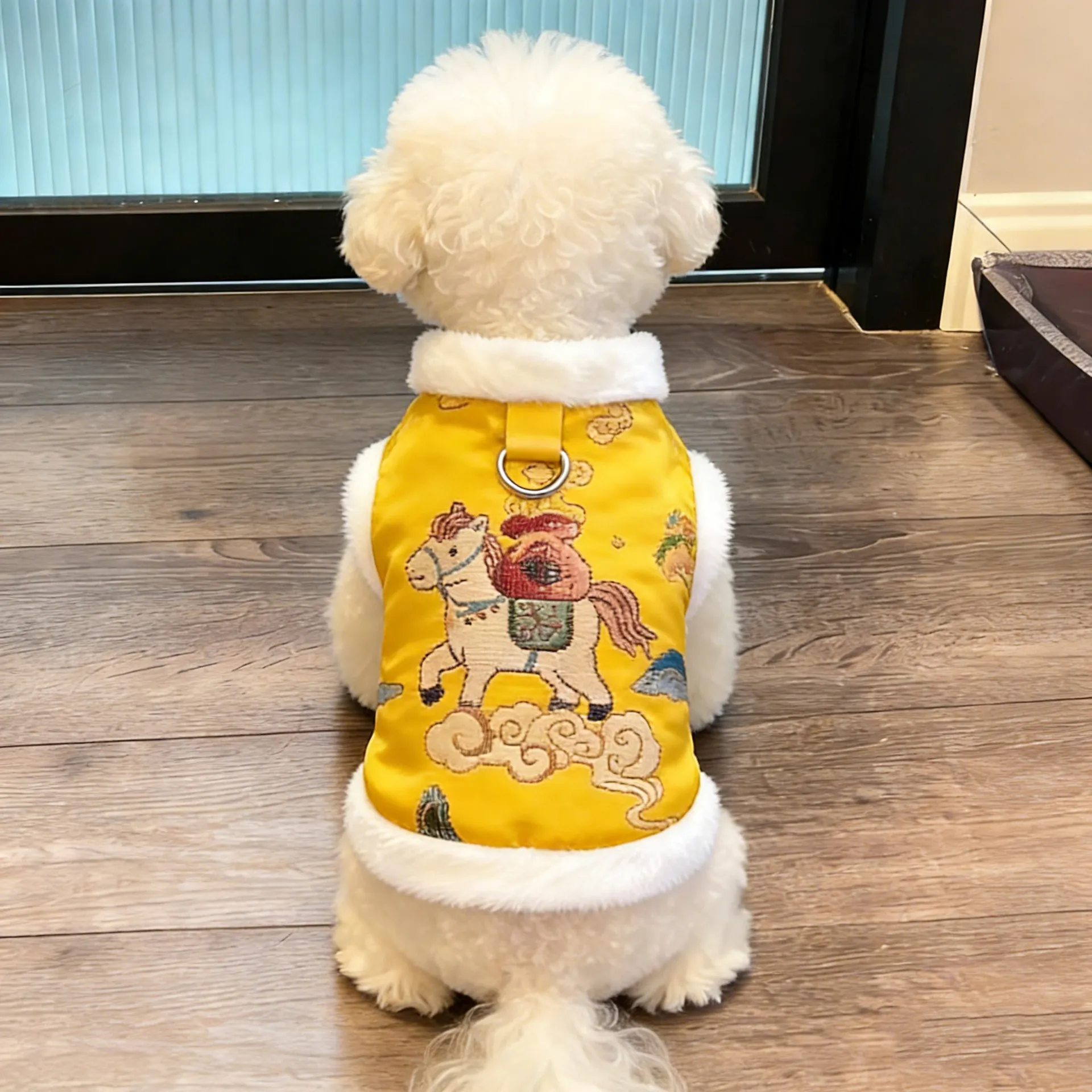 狗狗衣服过年喜庆新中式唐装比熊泰迪幼犬加厚马甲冬季保暖拜年服,宠物/宠物食品及用品,狗宠物服装/雨衣,淘宝优惠券,粉丝福利购,淘宝优惠卷