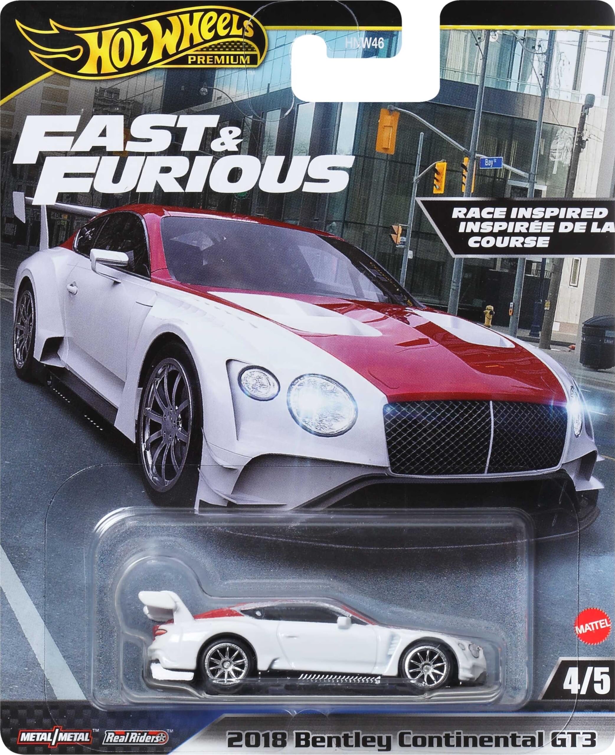 thumbnail for Hot Wheels Car Culture Fast and Furious Bentley Continental Gt3