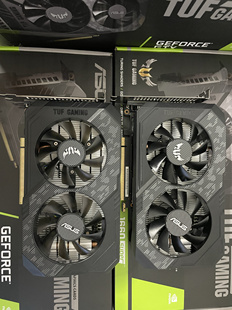 华硕TUF GTX1660 Super 6G 双风扇 ，二手拆机，两年质保。