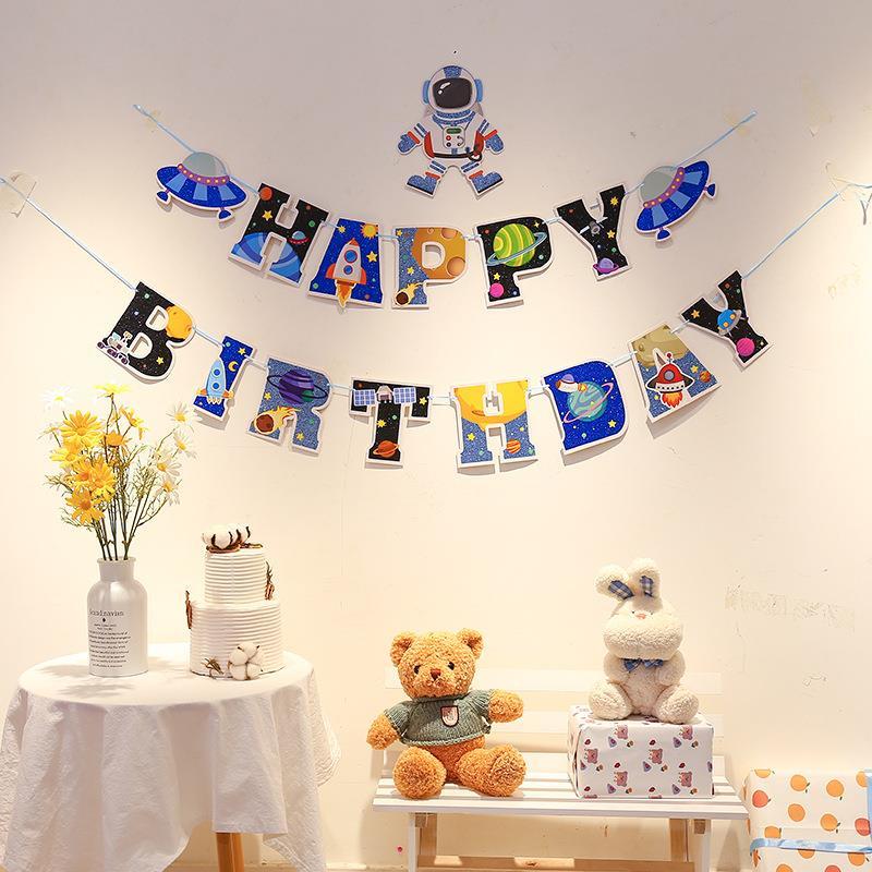 新款宇航员卡通主题闪粉太空