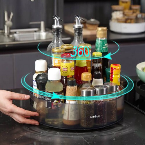 嘉宝/Garbath可旋转厨房置物架