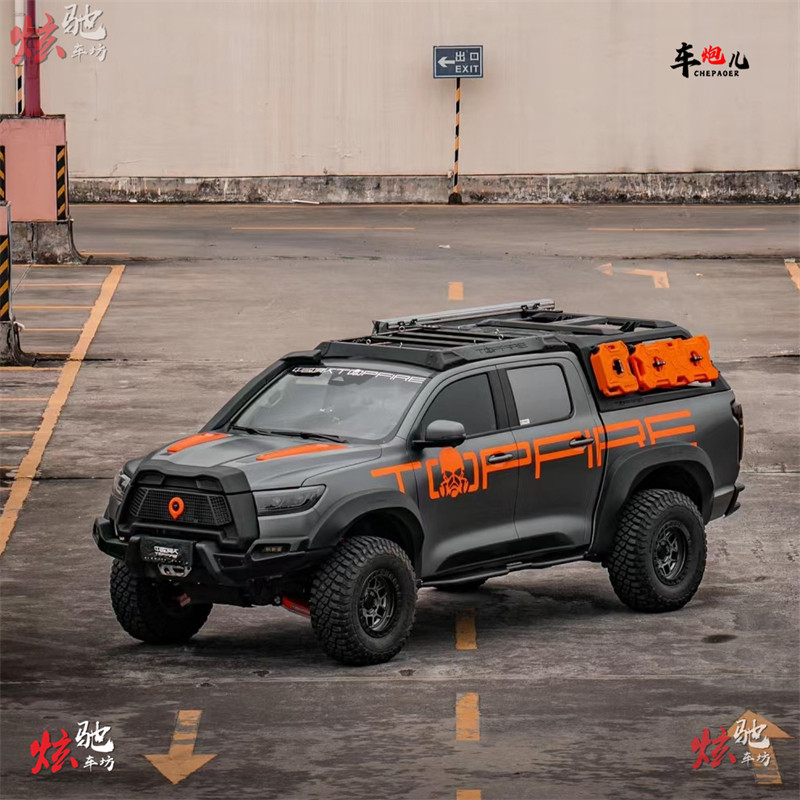 适用于长城炮车贴拉花山海炮皮卡 坦途猛禽 公羊越野改装车身贴纸