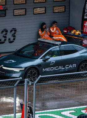 适用极氪007 ZEEKR车贴拉花001 F4安全车引擎盖汽车改装车身贴纸