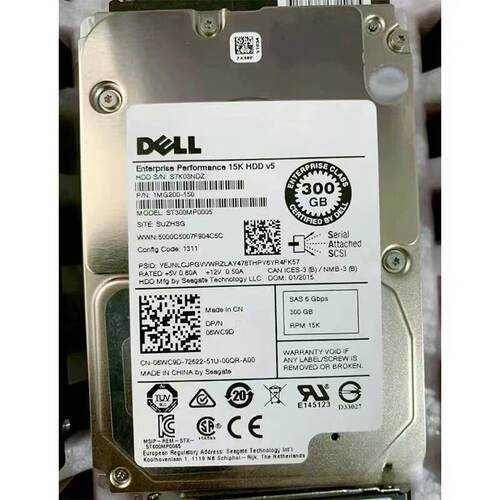 Dell/戴尔300GB 2.5SAS硬盘YJ2KH PGHJG H8DVC 7FJW4 ST300MP0005