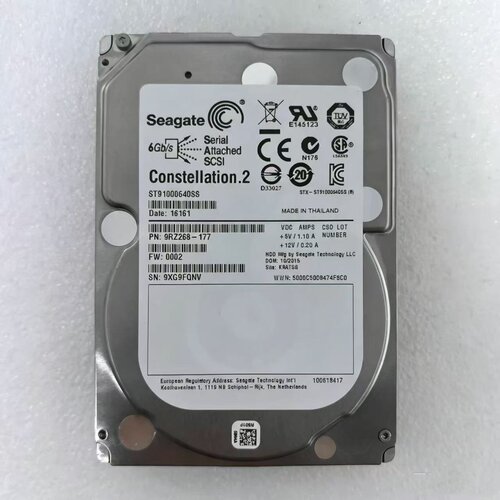 全新希捷Seagate/希捷  ST91000640SS 1T SAS 7.2K  6G 2.5寸硬盘
