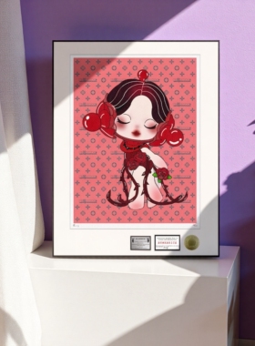 BE@RBRCK乳胶环保皮面限量版画