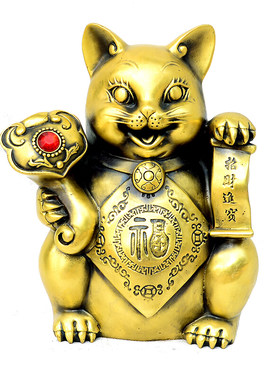 如意存钱罐证书摆件送宝工艺品