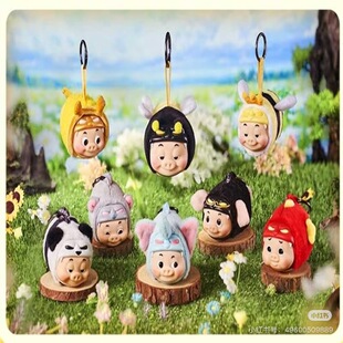 正版TOPTOY猪猪侠GGbond男神搪胶毛绒动物系列盲盒玩偶小挂件礼物