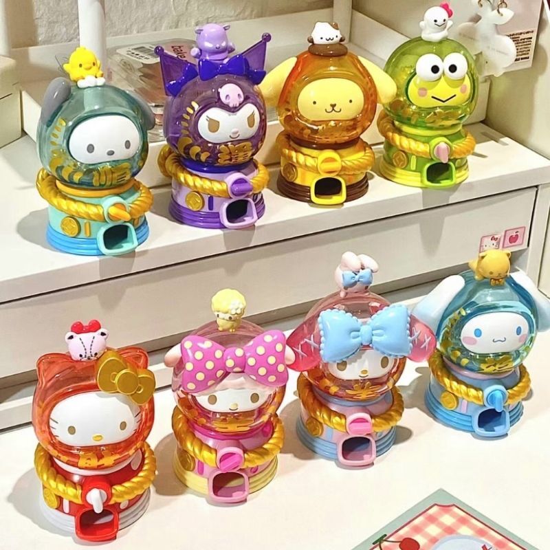 正版TOPY三丽鸥奇妙达摩扭蛋机