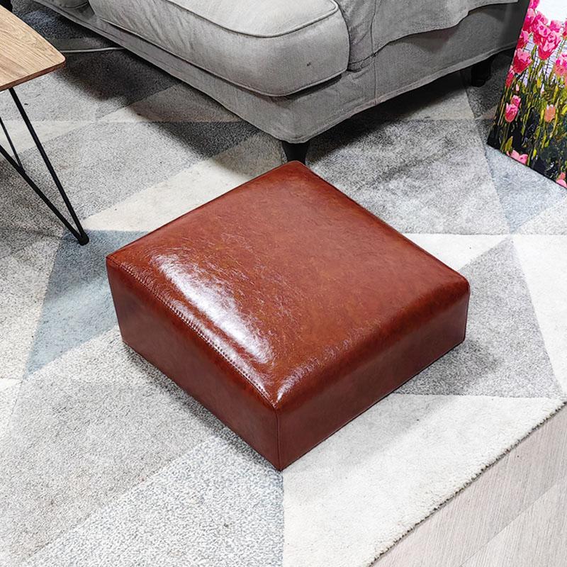 加厚海绵皮革莲花拜凳佛堂禅垫