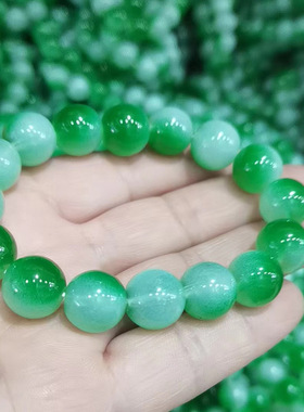 高级冰丝青珠串项链手链清新淡雅彰显气质手串项链送妈妈长辈礼物