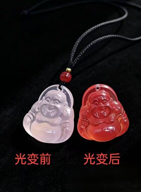 爆款光变佛公观音血沉宝吊坠