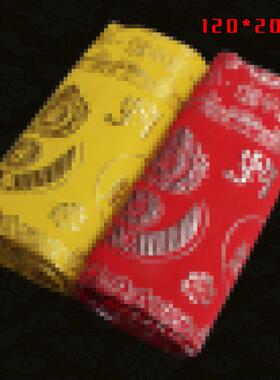 120*200织金刺绣织锦缎被