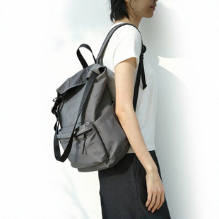 多背法 日系潮牌双肩包单肩斜挎大容量男女旅行背包休闲书包百搭