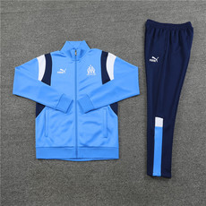 Футбольная форма 正品puma/彪马23-24赛季马赛宝蓝训练外套运动服夹克套装足球队服 20581 Puma/23-24