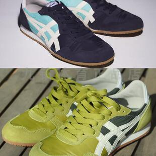 Onitsuka Tiger鬼塚虎SERRANO男女款复古休闲运动慢跑鞋 1183B400