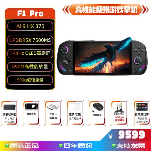 OneXPlayer便携掌上游戏OLED屏