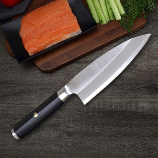 日式鱼头鱼刀杀鱼切鱼专用专业三文鱼刺身刀生鱼片鱼生料理寿司刀
