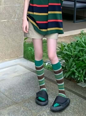 mona同款袜子女春夏百搭个性显瘦