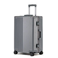 Классический ретро-алюминиевый бокс-темно-серый