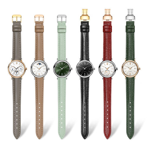 适配迪士尼化石学生女真皮手表带