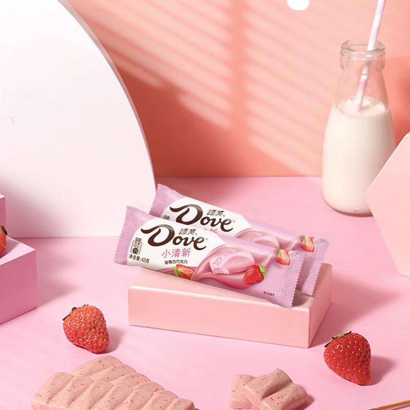 德芙巧克力42g*12条小清新水果味