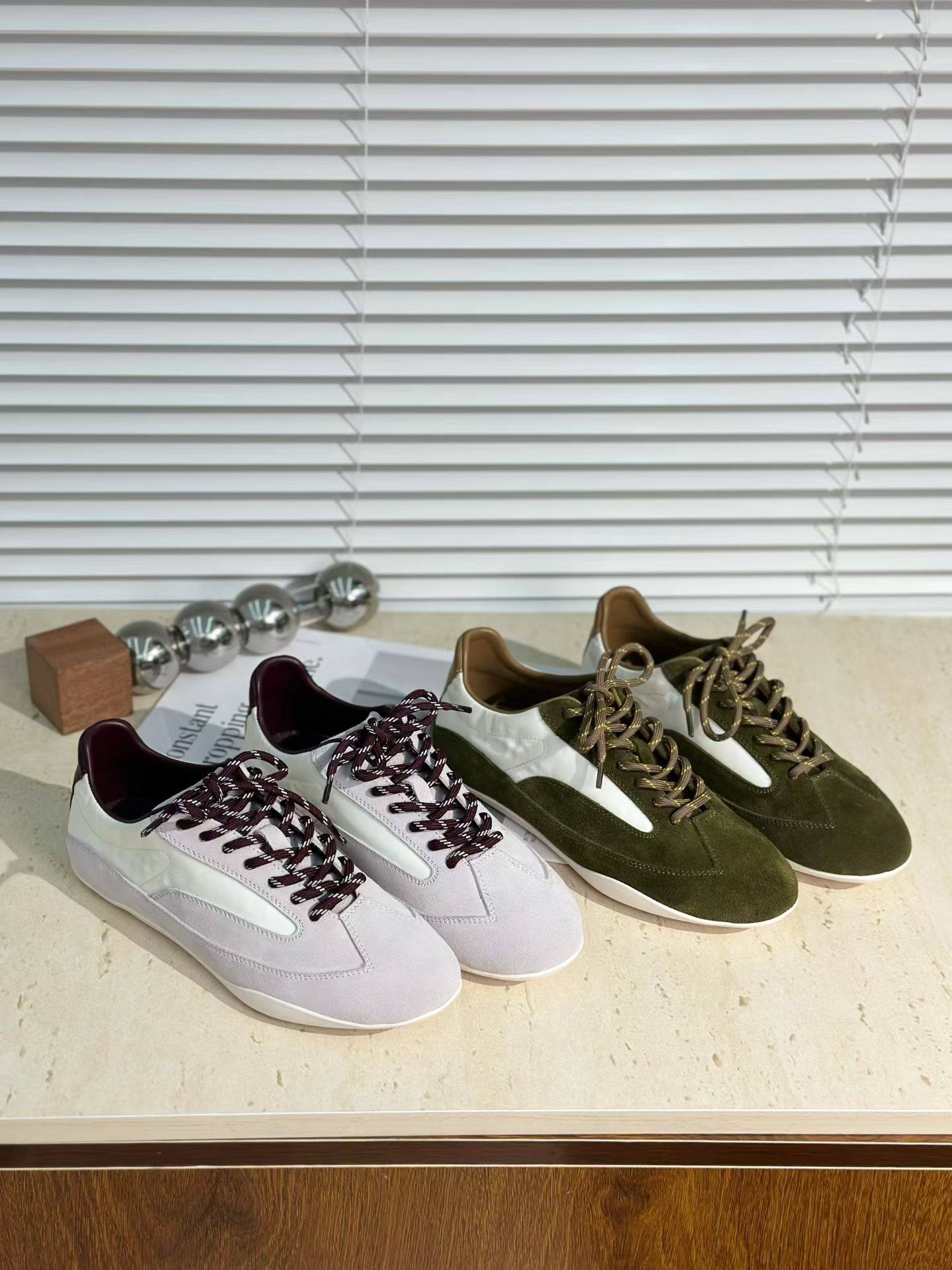 欧洲站2026春季新款真皮女鞋平底系带休闲运动板鞋小白鞋,女鞋,时尚休闲鞋,淘宝优惠券,粉丝福利购,淘宝优惠卷