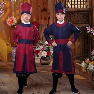 儿童舞台剧演出服捕快戏服侍卫侠义古装衙役服装捕头锦衣卫飞鱼服