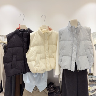 超好看 棉衣外套 羽绒服马甲背心女外搭叠穿坎肩马夹加厚上衣无袖