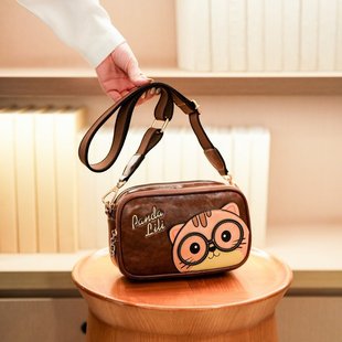 2026新款 百搭包包女休闲卡通轻便女包斜挎单肩出行包包 北包包新款