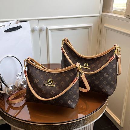 今年流行爆款包包女式2025新款超火老花腋下托特包百搭单肩斜挎包