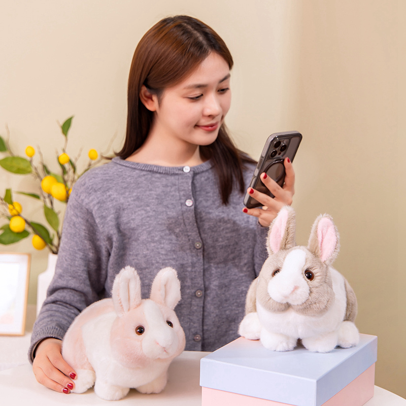 兔子公仔毛绒玩具胖胖兔野兔抱枕