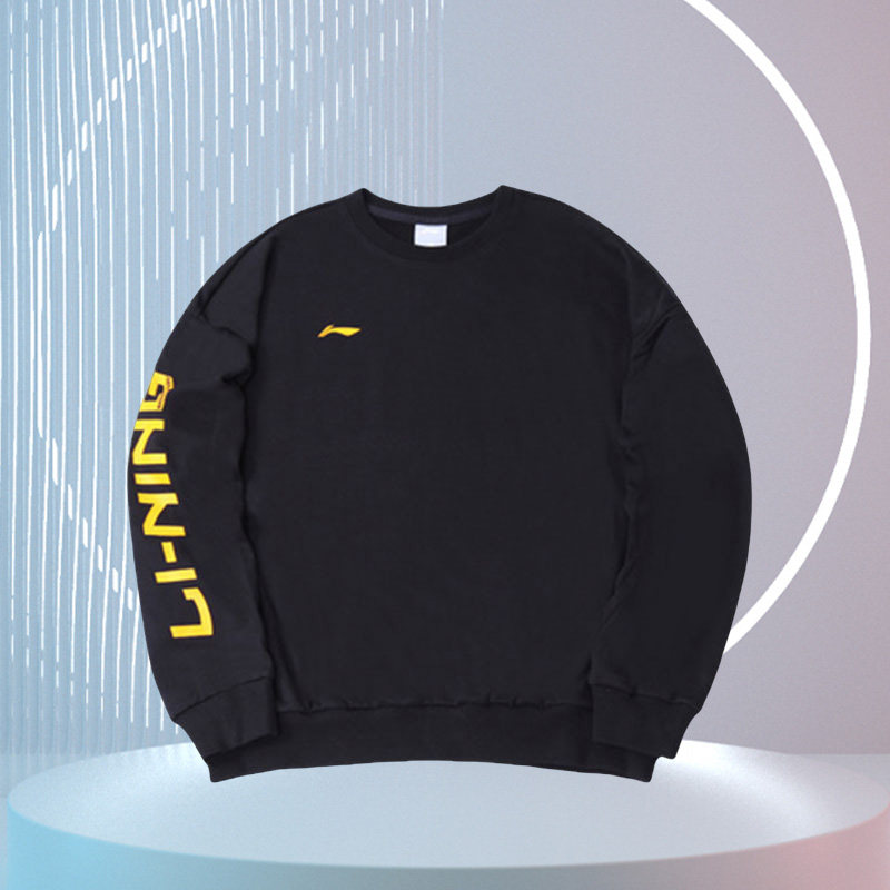 李宁正品国潮男女同款长袖圆领宽松套头针织运动休闲卫衣AWDRF73,运动服/休闲服装,运动卫衣/套头衫,淘宝优惠券,粉丝福利购,淘宝优惠卷